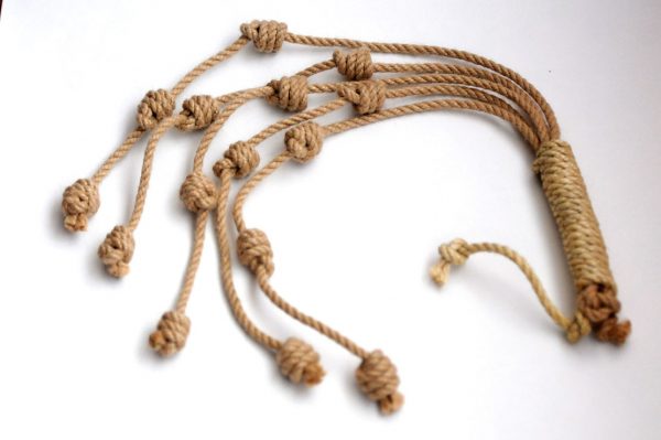 Traditional style discipline with Capuchin knots-67
