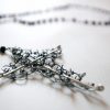 Hand made "Rosary Cilice", length including Cross approximately 24 inch-0