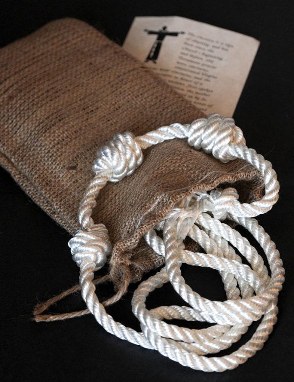 An authentic cord or 'Cincture' of St Francis beautifully made for Cilice.co.uk -0