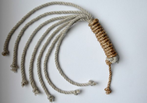 Hemp and Manilla rope discipline with seven tails-71