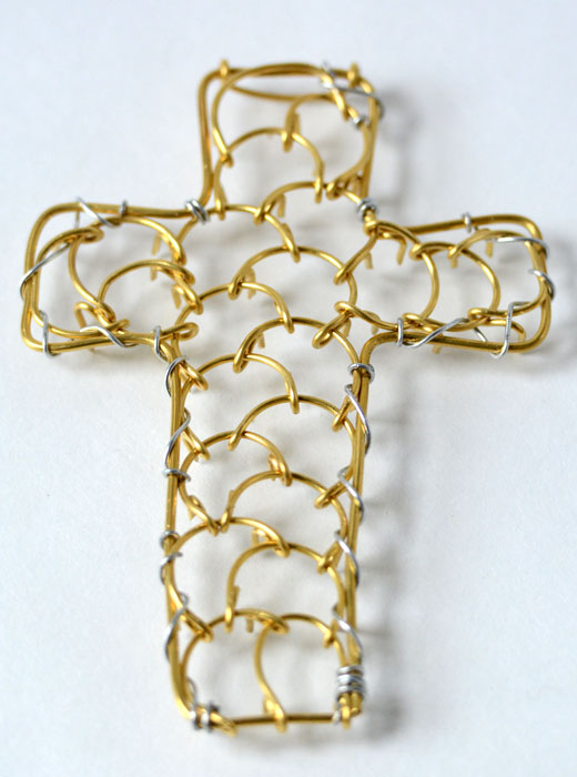 Cross cilice made by Italian Nuns-0