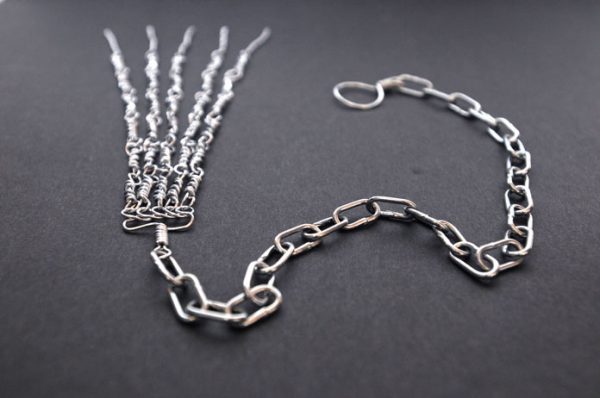 Chain metal Discipline hand made by Italian Nuns-0