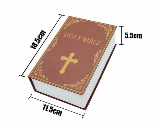 Bible Secret Lockable Book Box - Image 5