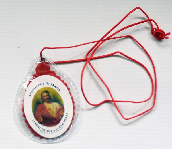 RED Sacred Heart Scapular-0