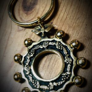 Rosary Ring - key Ring