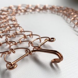 Copper 3 link Waist Cilice