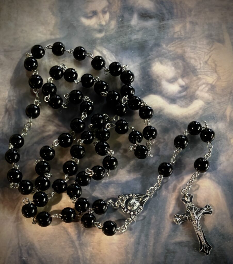 Rosary black – Cilice