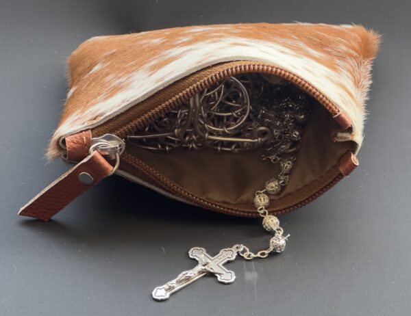 Cowhide Cilice/Rosary case - Image 3